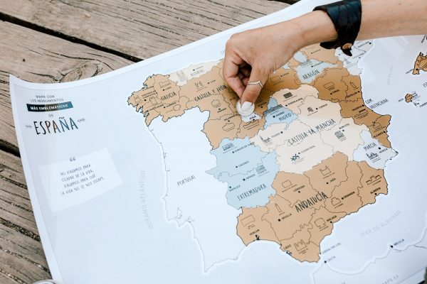 Mapa rascable España
